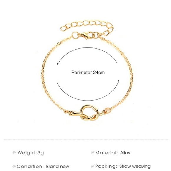 Dainty Knot Bracelet - Picture 2 of 2